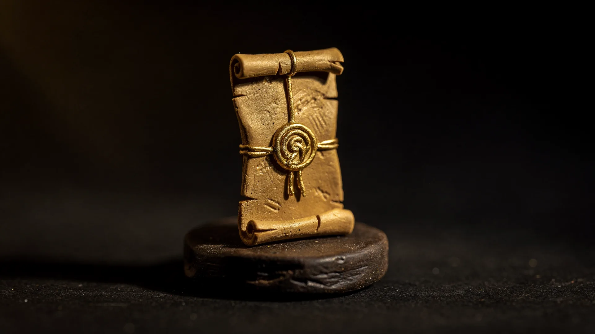 Constitutional and Legal emblem: a sealed scroll
