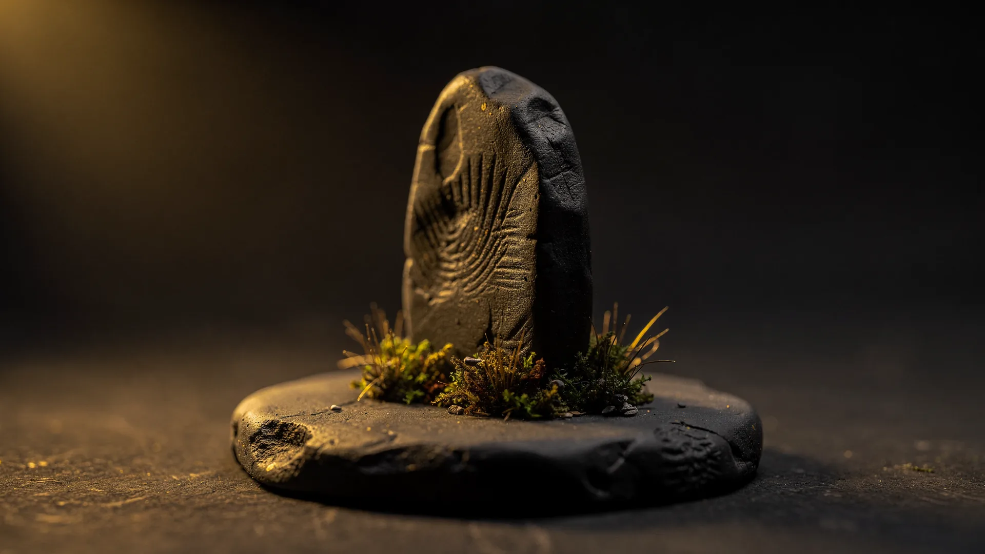 Ancient Foundations emblem: a standing stone