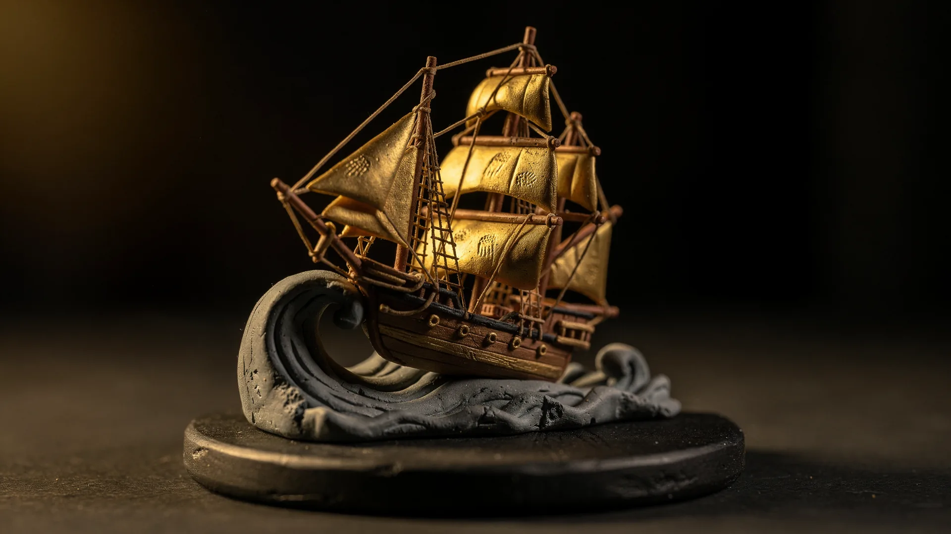 Military and Exploration emblem: a tall-masted ship